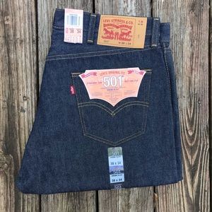 Levi’s 501 Shrink to Fit Raw Denim
